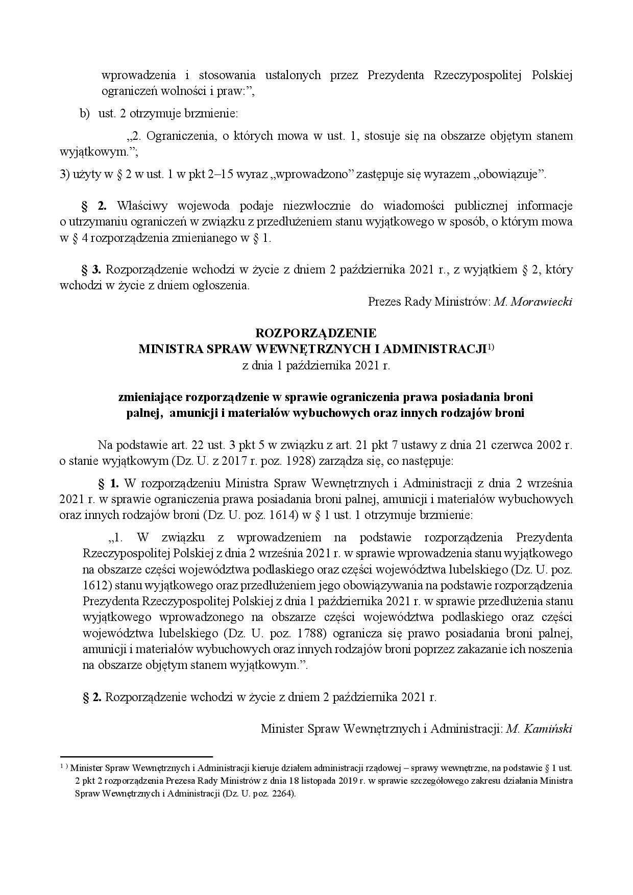 Obwieszczenie Wojewody Podlaskiego w sprawie podania do publicznej wiadomości rozporządzenia 12