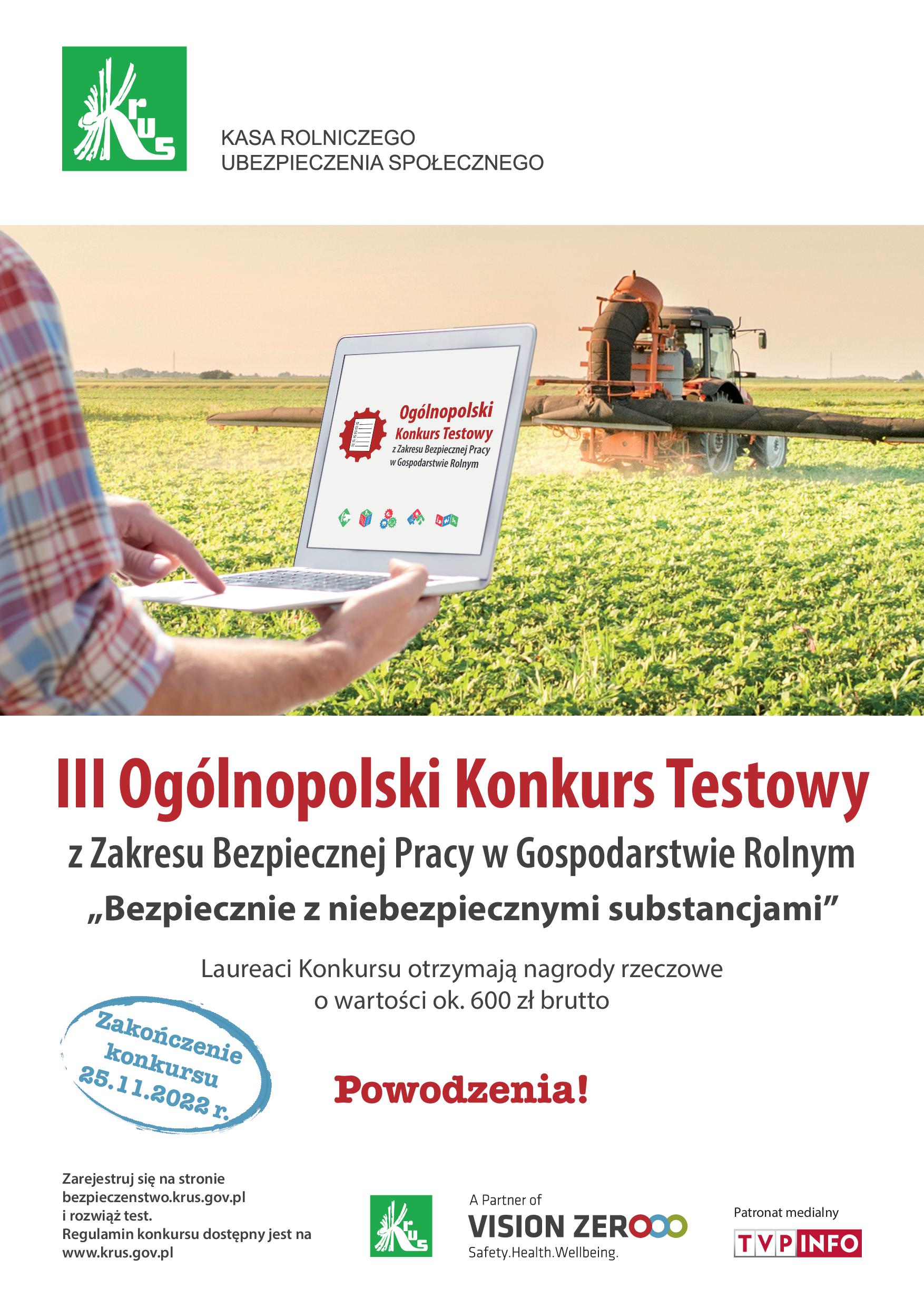 Plakat konkurs testowy 2022 ostat