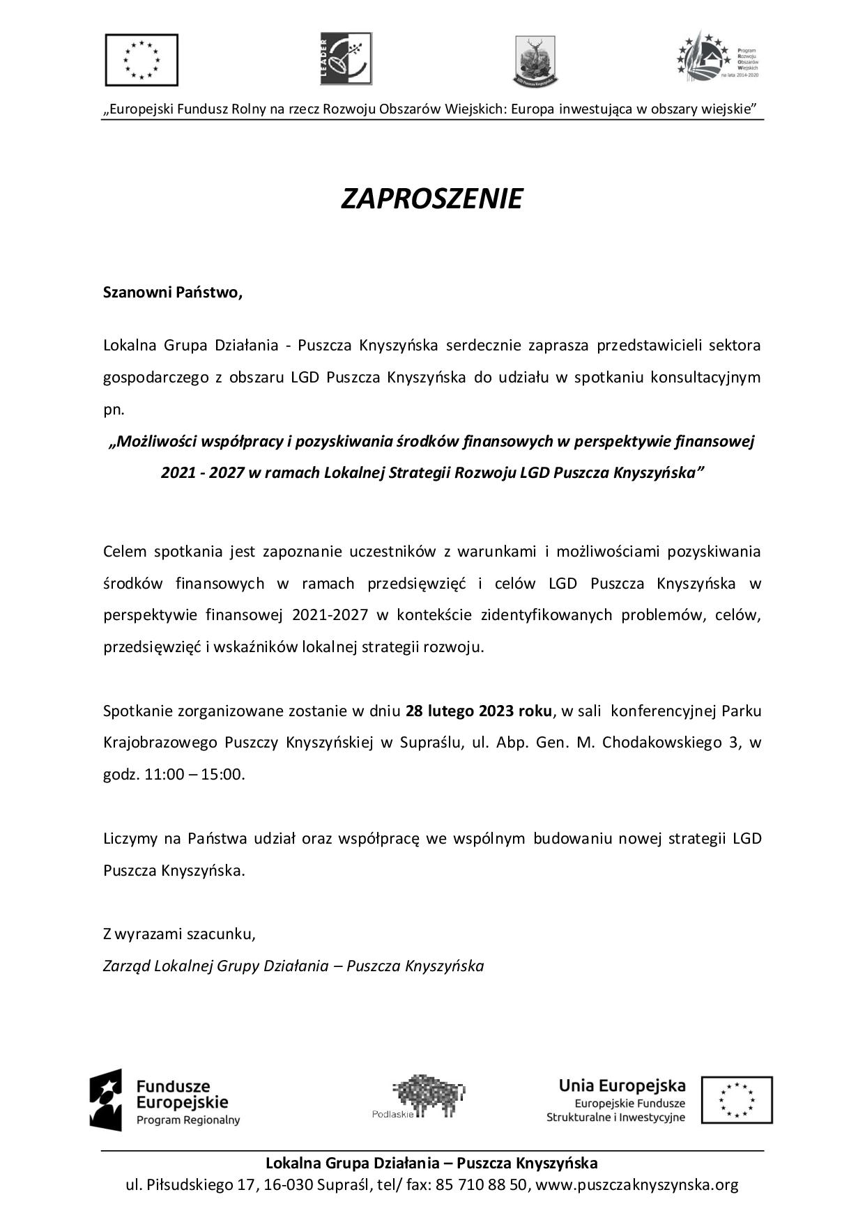 Zaproszenie program1