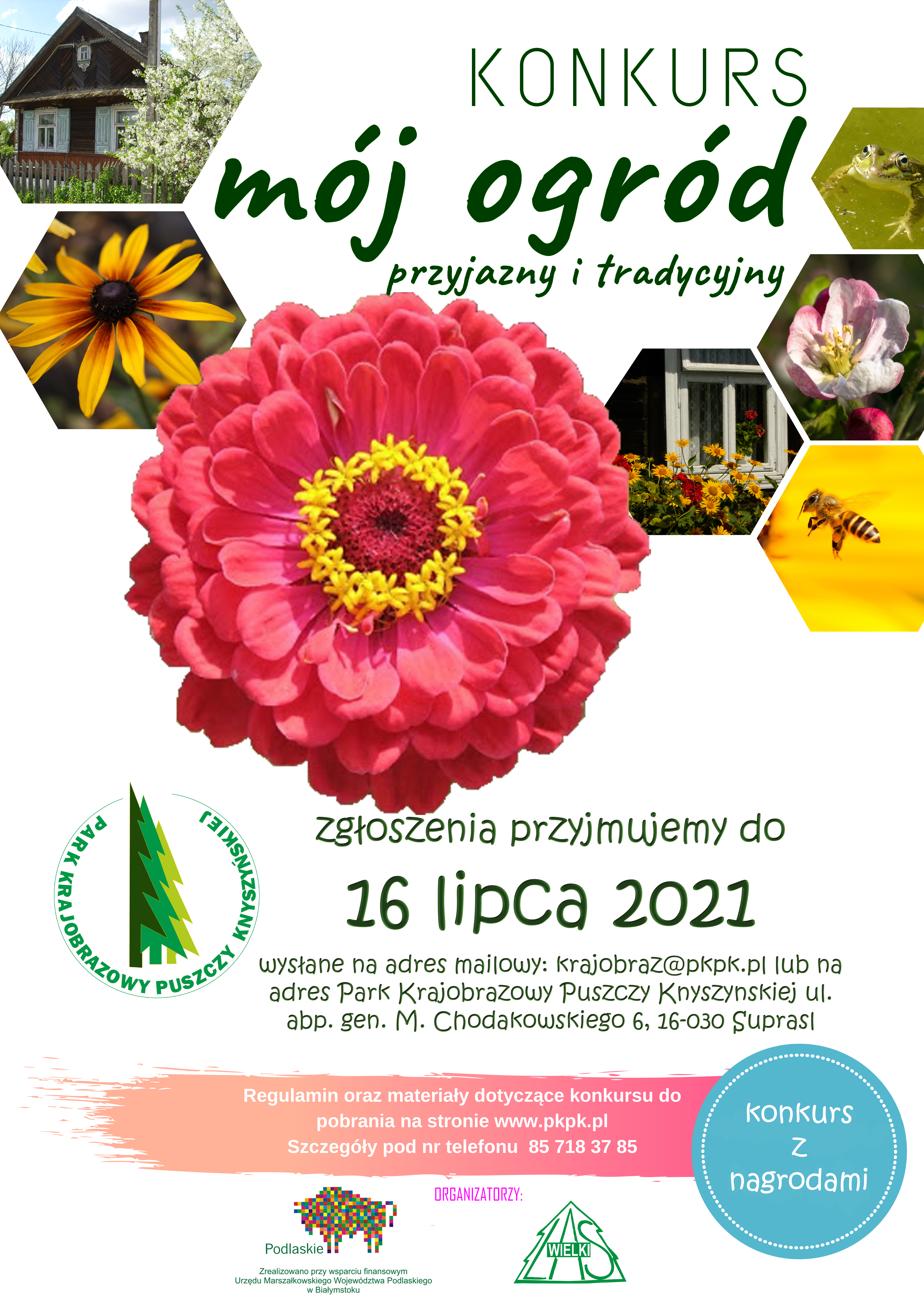 plakat konkurs ogrodniczy 2021