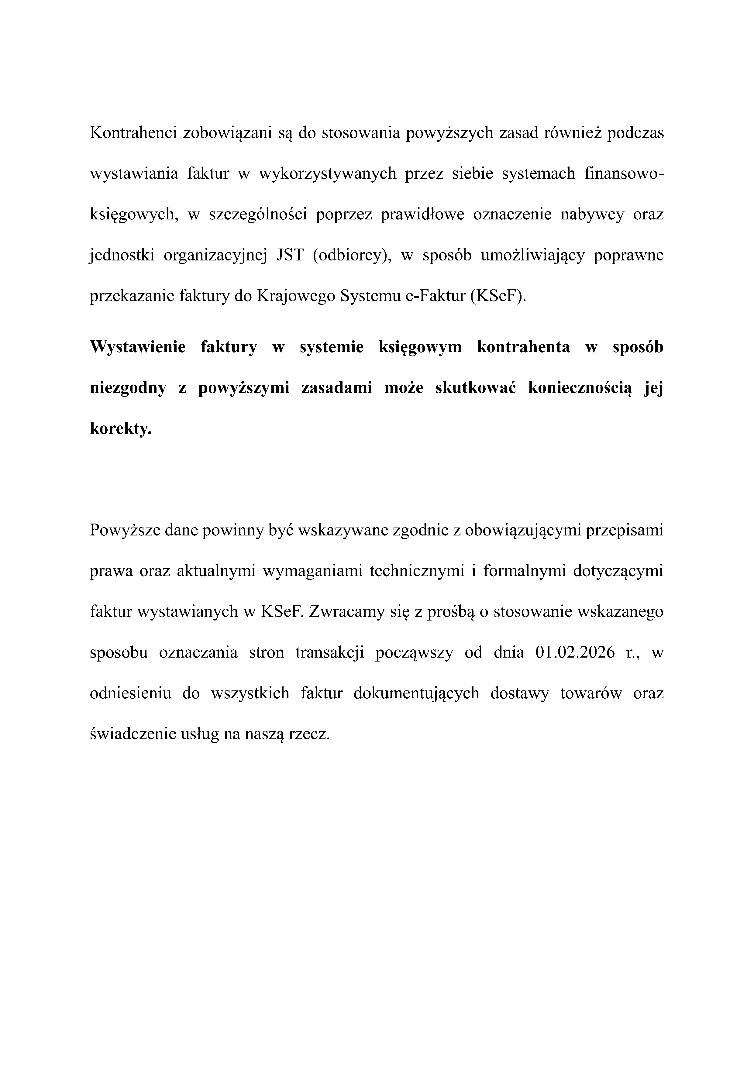 informacja dla kontrahentów 0004