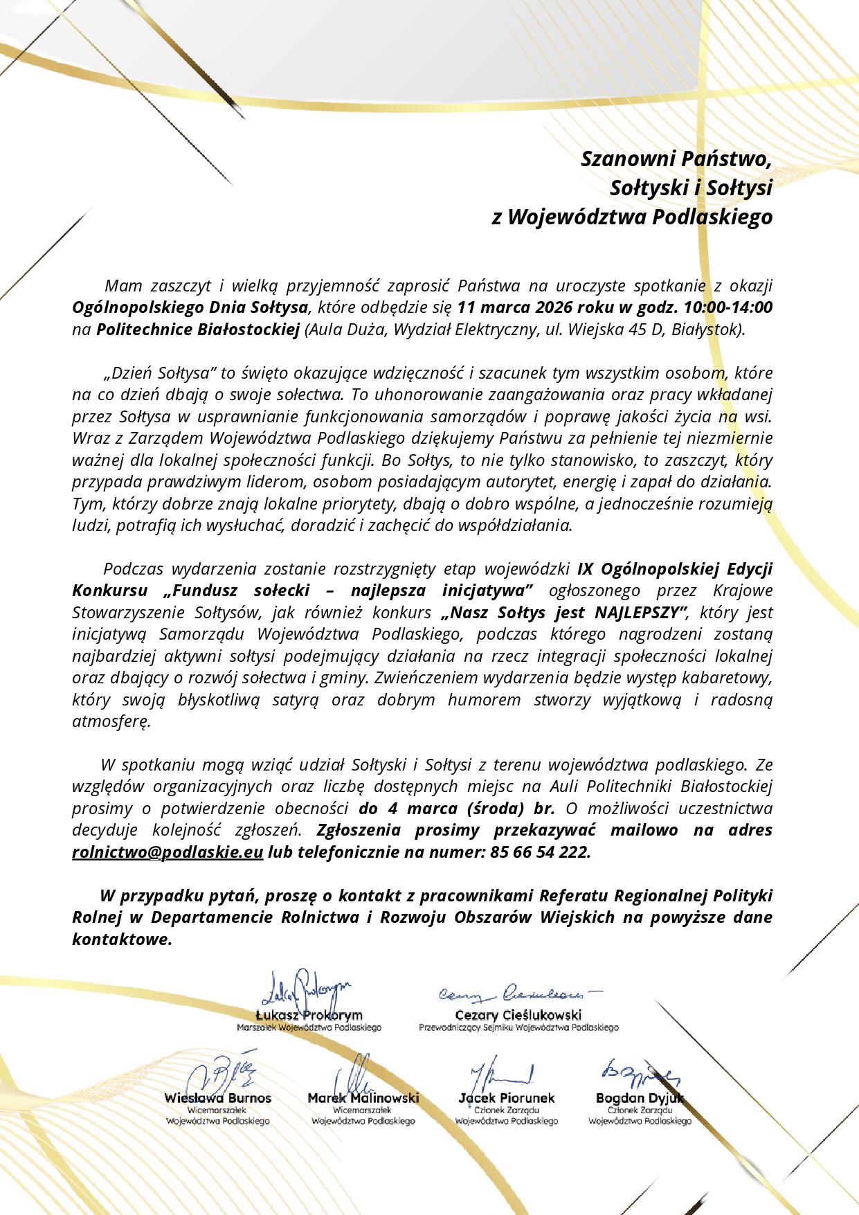 zaproszenie sołtys Załącznik RPW 2254 2026