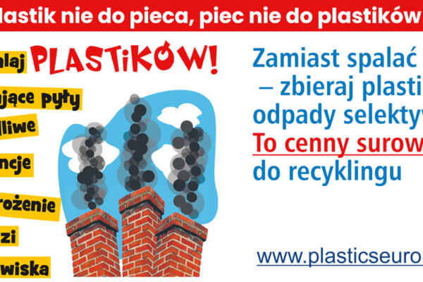 „Plastik nie do pieca – piec nie do plastiku”