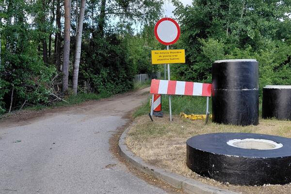 Uwaga ! Utrudnienia na remontowanych drogach w Gródku i Waliłach-Stacji